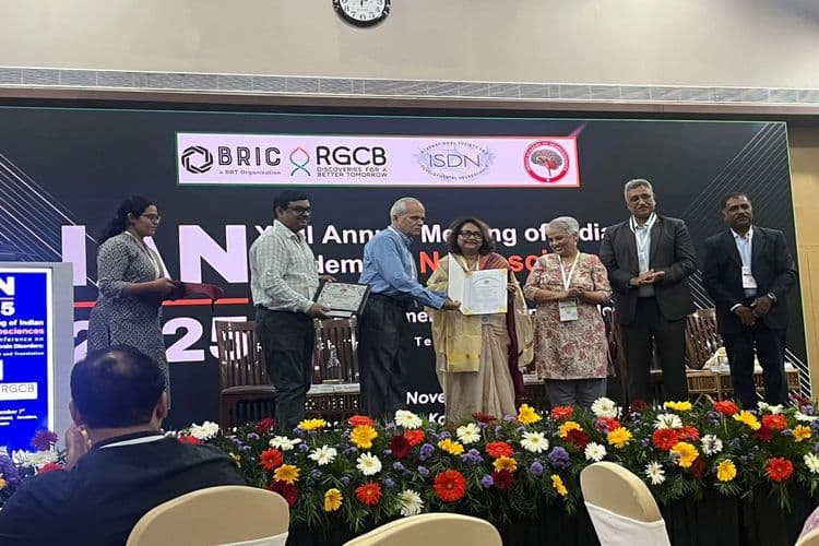 Prof. Mousumi Mutsuddi Elected Fellow of the Indian Academy of Neuroscience