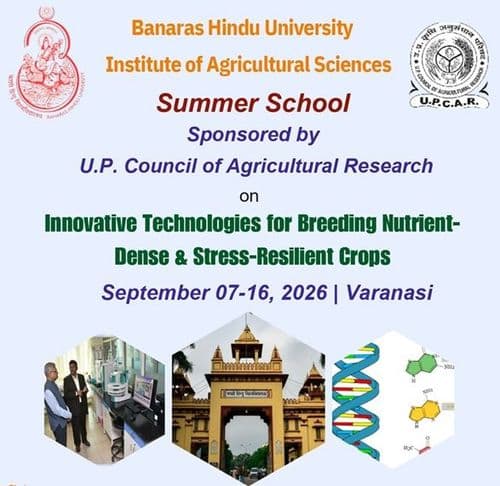 Summer School on Innovative Technologies for Breeding Nutrient-Dense & Stress-Resilient Crops